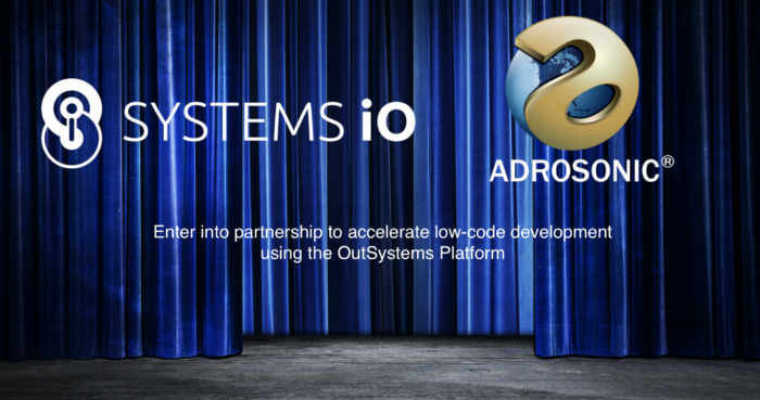 adrosonic annouces partnership with systemsio e1594913771209